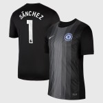 Günstige Fußballtrikots Chelsea Sanchez 1 Torwart 2025-26 Kurzarm